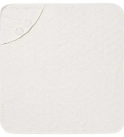 Cam Cam Badeslag - 80x80 - Off-White m. Ører