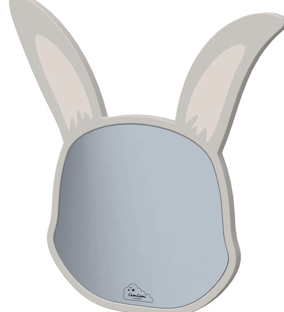 Cam Cam Børnespejl - Kanin - Light Sand