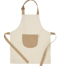 Cam Cam Forklæde - Classic Stripes Camel