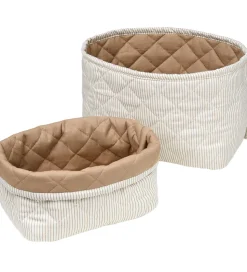 Cam Cam Opbevaringskurve - 2-pak - 22x15/24x17 cm - Classic Stri