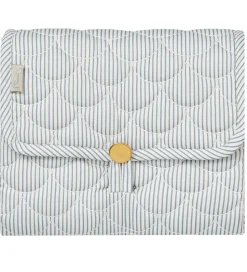 Cam Cam Pusleunderlag - Quilted - 70x44 cm - Classic Stripes Blu