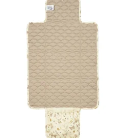 Cam Cam Pusleunderlag - 70x44 cm - Beige m. Blade/Som