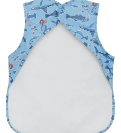 CeLaVi Forklæde - PU - Federal Blue m. Havdyr