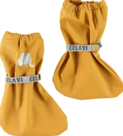 CeLaVi Overtrækssko - PU - Mineral Yellow