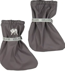 CeLaVi Overtrækssko m. Fleece - PU - Grå