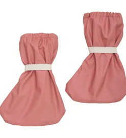 CeLaVi Overtrækssko m. Fleece - PU - Brick Dust