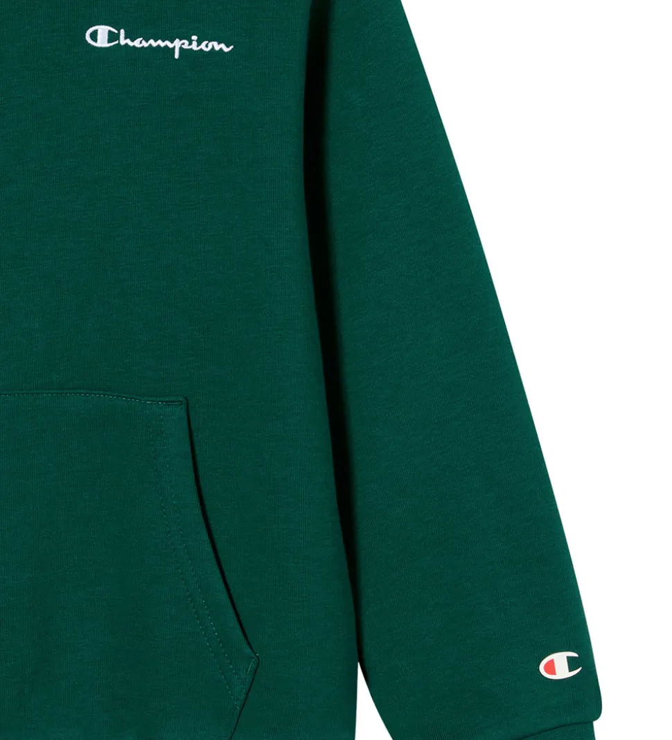 Champion Hættetrøje - Forest Peak Green