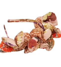 Christina Rohde Hårbøjle - Dusty Rose m. Blomster