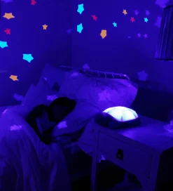 Cloud-B Natlampe m. Lyd - Twinkling Twilight Turtle - 30 cm - Aq