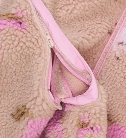 Copenhagen Colors Fleecejakke - Teddy - Removable Sleeves - Rose