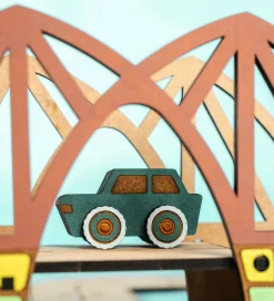 Crateit Kreasæt - Crateit Town - Træ - Dreamy Drawbridge - 20 De