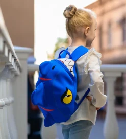 Crazy Safety Børnehavetaske - Dragon - Blå