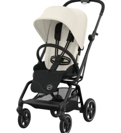 Cybex Klapvogn - Eezy S Twist+ 2 BLK - Canvas White/Light Beige