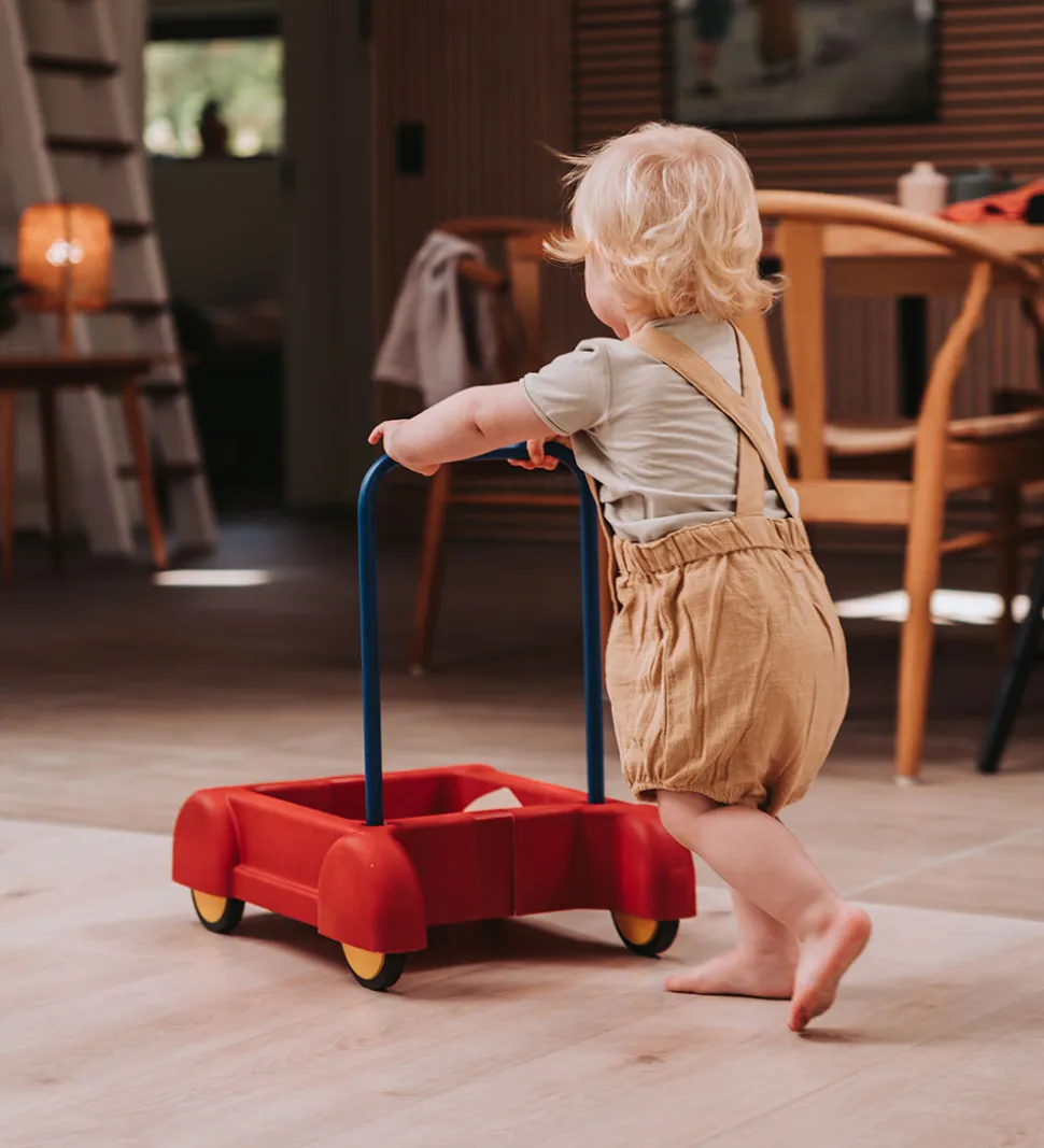 Dantoy Classic Gåvogn - 45x48 cm - Rød