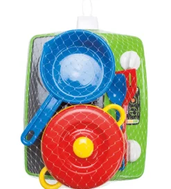 Dantoy Kogepladesæt - My Little Kitchen - 6 dele