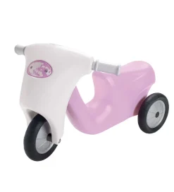 Dantoy Scooter m. Gummihjul - Rosa/Hvid