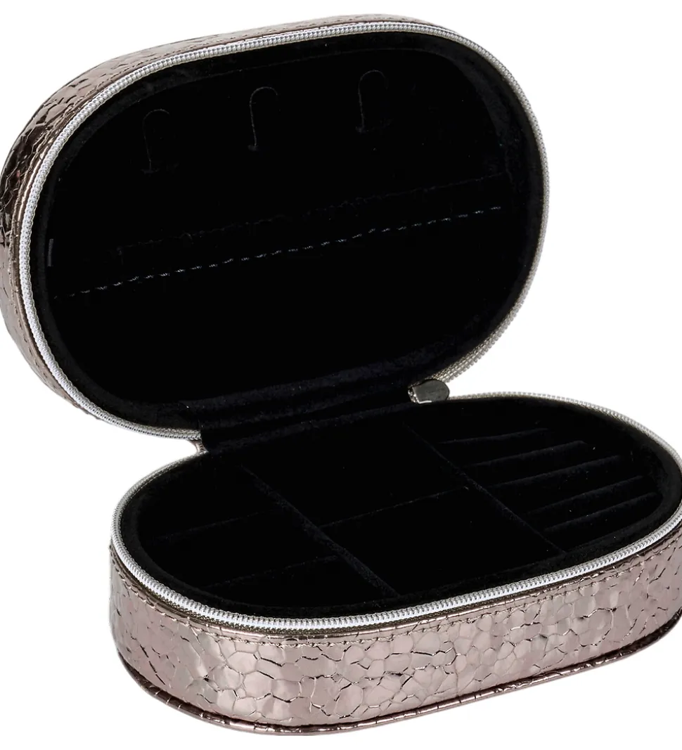 DAY ET Smykkeskrin - Disco Jewelry Zip Oval - Gunmetal