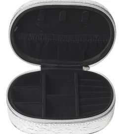 DAY ET Smykkeskrin - Disco Jewelry Zip Oval - Silver