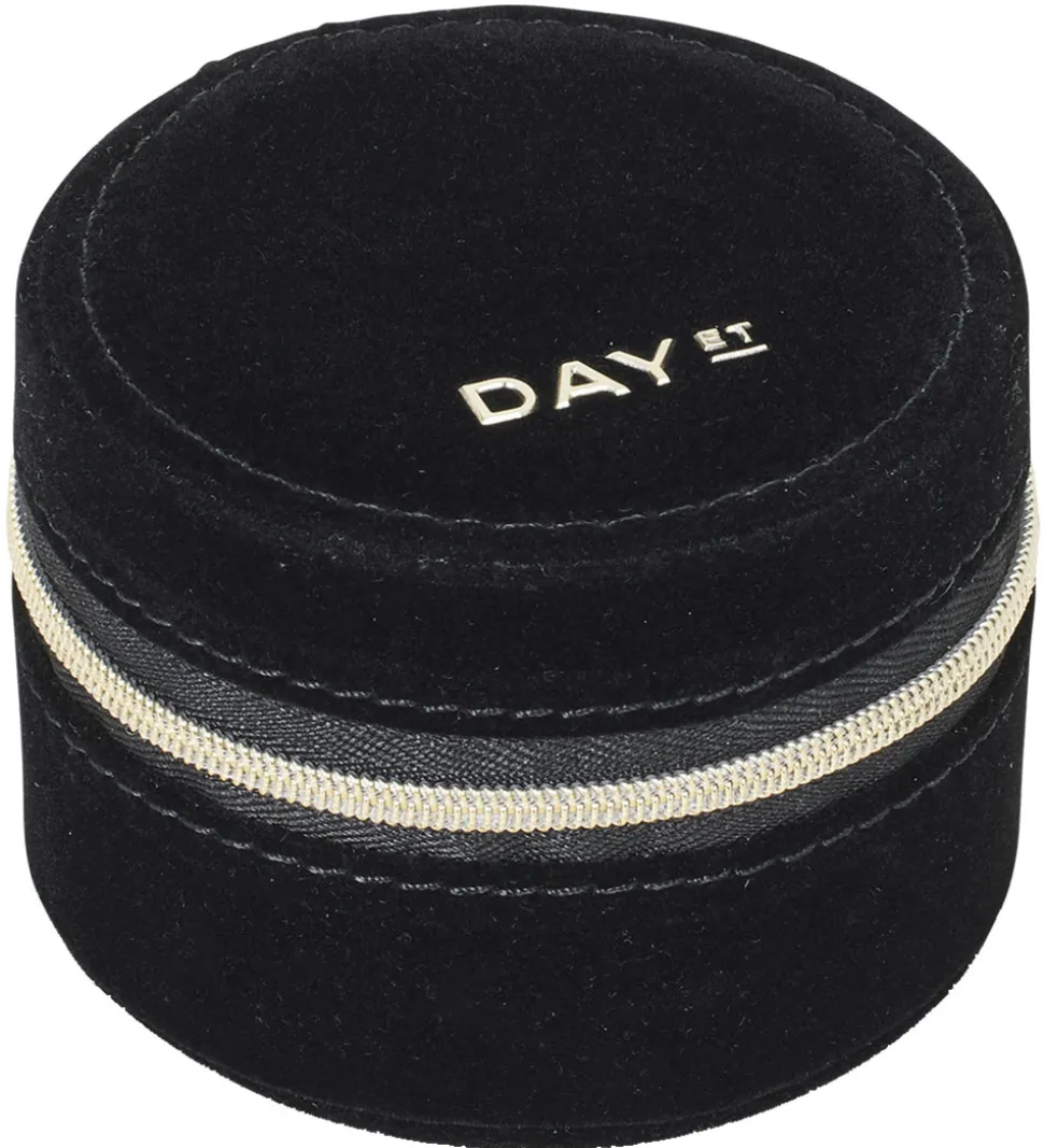 DAY ET Smykkeskrin - Jewelry Zip Small - Fløjl - Sort