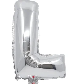 Decorata Party Foileballon - 33 cm - L - Sølv