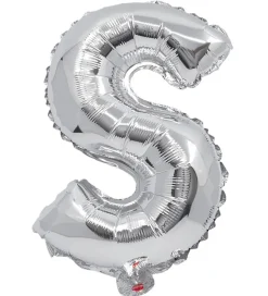 Decorata Party Foileballon - 31 cm - S - Sølv