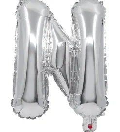 Decorata Party Foileballon - 34 cm - N - Sølv