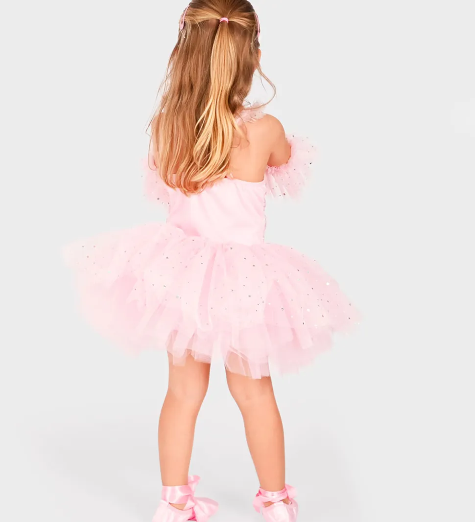 Den Goda Fen Udklædning - Ballerina Kit w Match Set - Pink