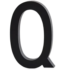 Design Letters Alubogstav - Q - Sort