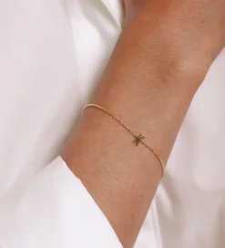 Design Letters Armbånd - K - 18K Guldbelagt