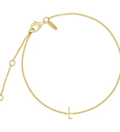 Design Letters Armbånd - L - 18K Guldbelagt