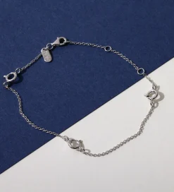 Design Letters Armbånd - Ruth Anchor Charm Lock - Sølv