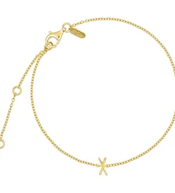 Design Letters Armbånd - Z - 18K Guldbelagt