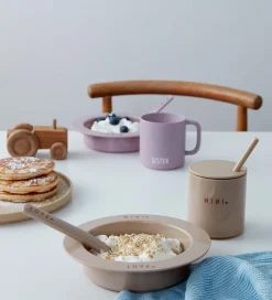 Design Letters Dyb Tallerken - Mini Favourite - Beige