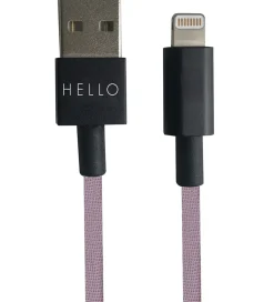 Design Letters Opladerkabel - iPhone - USB-A/Lightning - Lavende