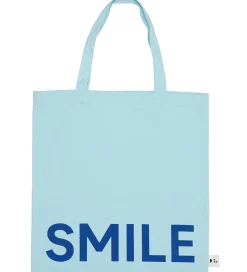 Design Letters Shopper - Smile - Ice Blue