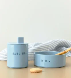 Design Letters Skål - Mini Favourite - Lyseblå