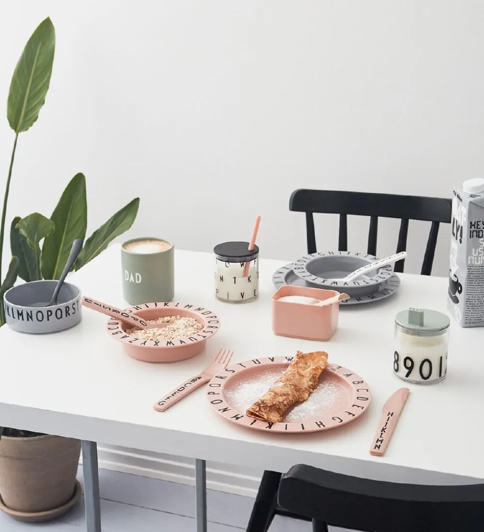 Design Letters Skål - Tritan - 15,5 cm - Eat & Learn - Pudderros