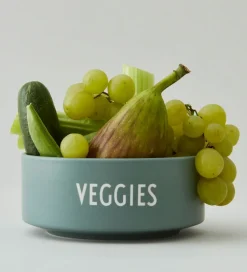 Design Letters Skål - Veggies - Grøn