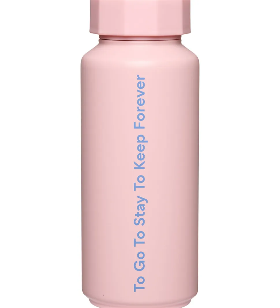 Design Letters Termoflaske - 500 ml - To Go - Creole Pink