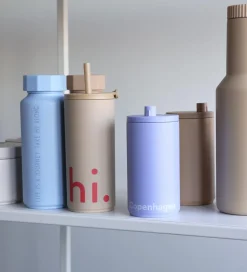 Design Letters Termokrus - Travel - Copenhagen - 350 ml - Blå