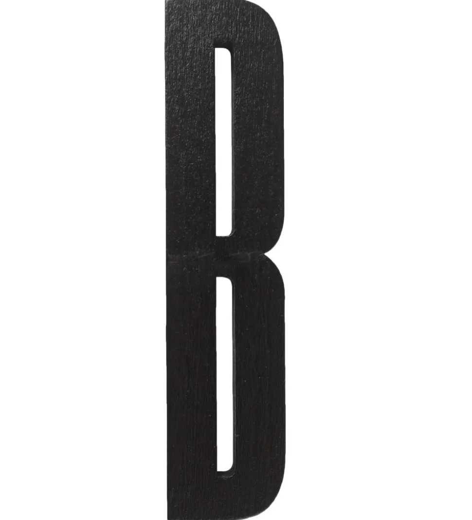 Design Letters Træbogstaver - B - Sort