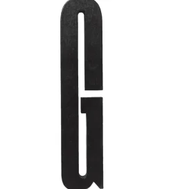 Design Letters Træbogstaver - G - Sort