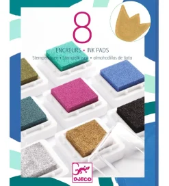 Djeco - 8 Stempelpuder - Chic