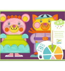 Djeco Farvesæt - Palette Painting - Chubby Cheeks