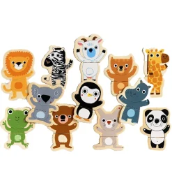Djeco Magneter - 24 stk. - Træ - Coucou