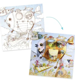 Djeco Maleark m. Små Døre - Malo's Trip