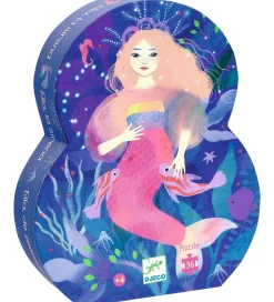 Djeco Puslespil - Ella The Mermaid - 36 Brikker