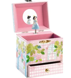 Djeco Smykkeskrin m. Musik - 18x11x9,5 cm - Fortryllet Palads