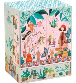 Djeco Smykkeskrin m. Musik - Træ - Musik Box