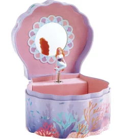 Djeco Smykkeskrin m. Musik - 14,5x8,5x13,5 cm - Enchanted Mermai